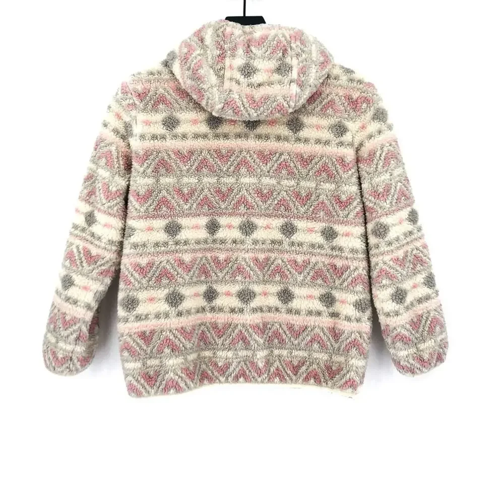EDDIE BAUER Quest Fleece Plush Hooded Jacket M (10/12)